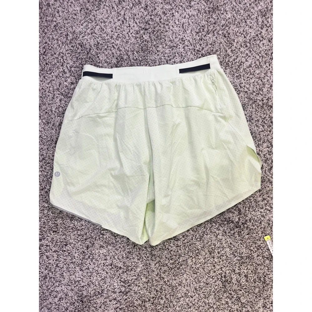 Lululemon Fast and Free High-Rise Short Women's Medium Lemongrass 6